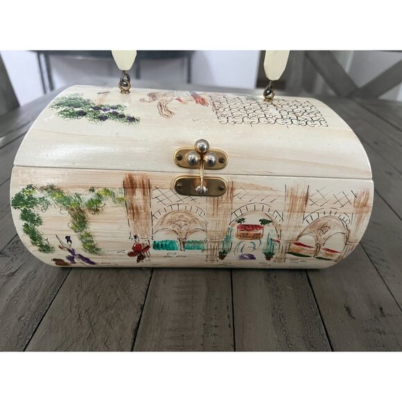 Annie Laurie Originals Palm Beach Vintage Handbag - Picture 2 of 13